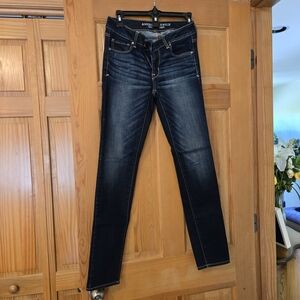American Eagle Outfitters Women's Dark Blue Jeans
